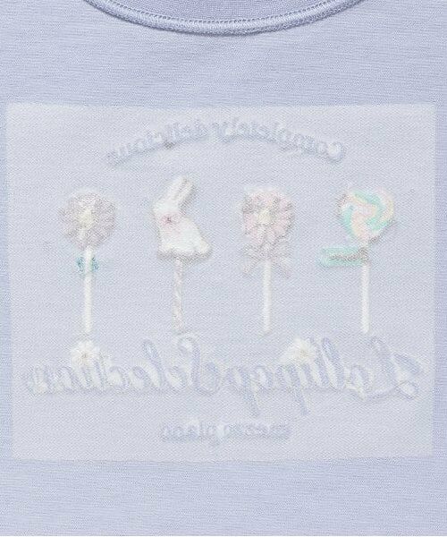 mezzo piano junior / メゾピアノジュニア Tシャツ | 【抗菌・消臭】ポップキャンディー長袖Ｔシャツ | 詳細4