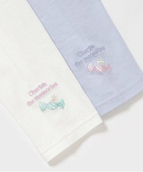 mezzo piano junior / メゾピアノジュニア Tシャツ | 【抗菌・消臭】ポップキャンディー長袖Ｔシャツ | 詳細6