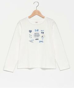 mezzo piano junior / メゾピアノジュニア Tシャツ | 【抗菌・消臭】アクセサリーモチーフ長袖Tシャツ