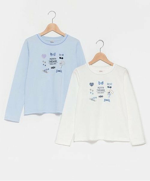 mezzo piano junior / メゾピアノジュニア Tシャツ | 【抗菌・消臭】アクセサリーモチーフ長袖Tシャツ | 詳細7