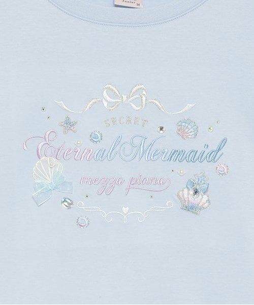 mezzo piano junior / メゾピアノジュニア Tシャツ | シェル&ジュエル半袖Tシャツ | 詳細3