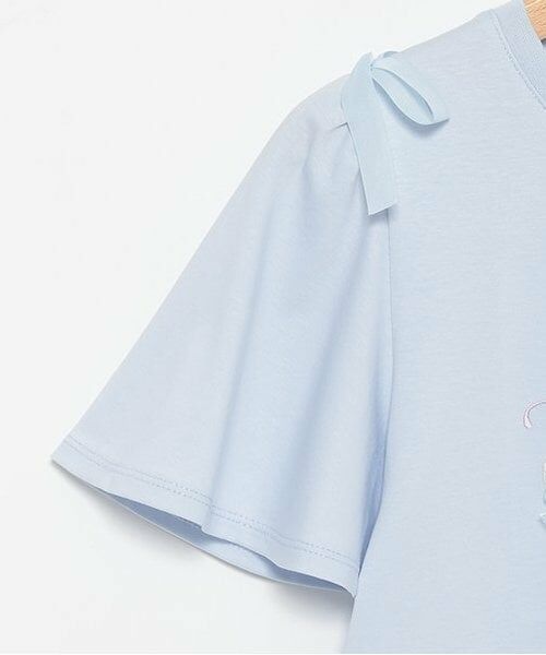 mezzo piano junior / メゾピアノジュニア Tシャツ | シェル&ジュエル半袖Tシャツ | 詳細5