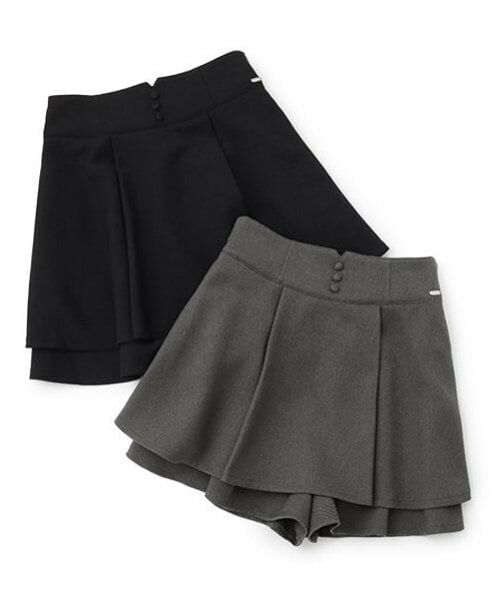 mezzo piano junior / メゾピアノジュニア ショート・ハーフ・半端丈パンツ | ティアードショートパンツ | 詳細9