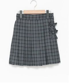 mezzo piano junior / メゾピアノジュニア ショート・ハーフ・半端丈パンツ | ダブルリボンプリーツスカパン