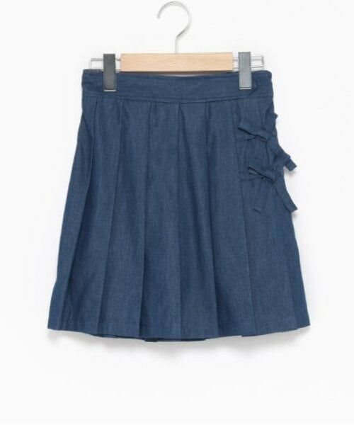 mezzo piano junior / メゾピアノジュニア ショート・ハーフ・半端丈パンツ | ダブルリボンプリーツスカパン | 詳細12