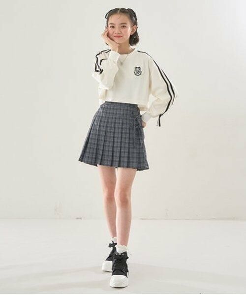mezzo piano junior / メゾピアノジュニア ショート・ハーフ・半端丈パンツ | ダブルリボンプリーツスカパン | 詳細13