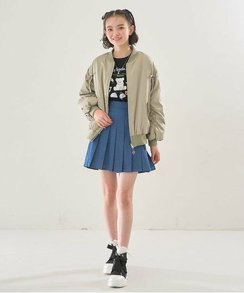 mezzo piano junior / メゾピアノジュニア ショート・ハーフ・半端丈パンツ | ダブルリボンプリーツスカパン | 詳細17