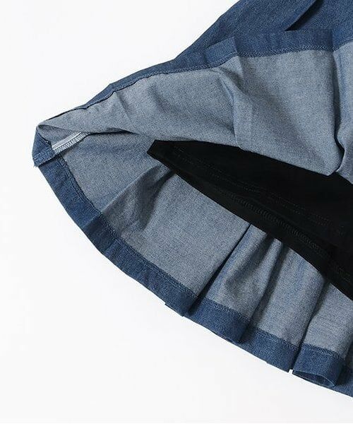 mezzo piano junior / メゾピアノジュニア ショート・ハーフ・半端丈パンツ | ダブルリボンプリーツスカパン | 詳細8