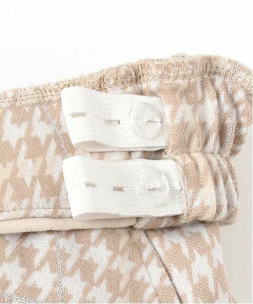 mezzo piano junior / メゾピアノジュニア ショート・ハーフ・半端丈パンツ | 千鳥柄ジャカードスカパン | 詳細11