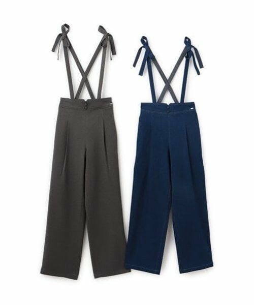 mezzo piano junior / メゾピアノジュニア その他パンツ | リボンつりつきロングパンツ | 詳細12