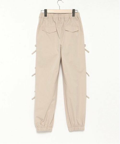 mezzo piano junior / メゾピアノジュニア その他パンツ | 【吸水速乾】サイドリボンパラシュートパンツ | 詳細3