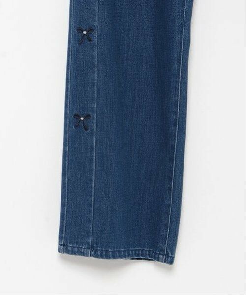 mezzo piano junior / メゾピアノジュニア その他パンツ | アソートデザイン美脚ルーズストレートデニムパンツ | 詳細8