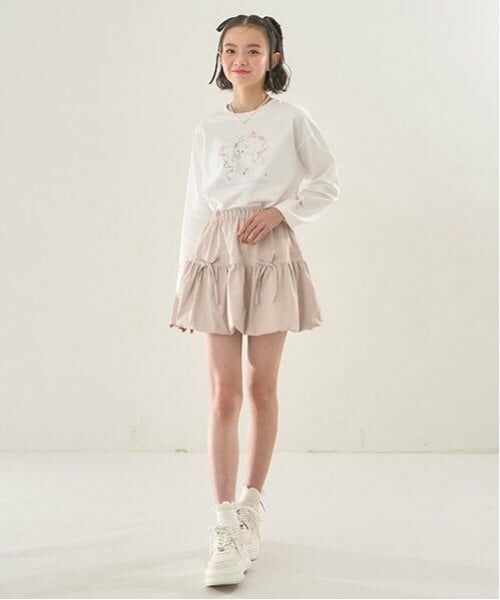 mezzo piano junior / メゾピアノジュニア ミニ・ひざ丈スカート | ぷっくりスカート | 詳細15