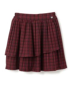 mezzo piano junior / メゾピアノジュニア ミニ・ひざ丈スカート | ランダムプリーツスカート  アソート生地