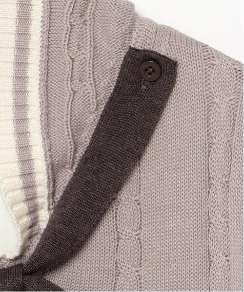 mezzo piano junior / メゾピアノジュニア ニット・セーター | セーラーニットベスト&Tシャツセット | 詳細5