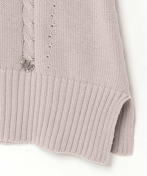 mezzo piano junior / メゾピアノジュニア ニット・セーター | セーラーニットベスト&Tシャツセット | 詳細8