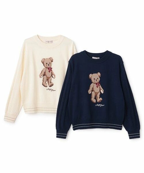 mezzo piano junior / メゾピアノジュニア スウェット | くまさんニット | 詳細8