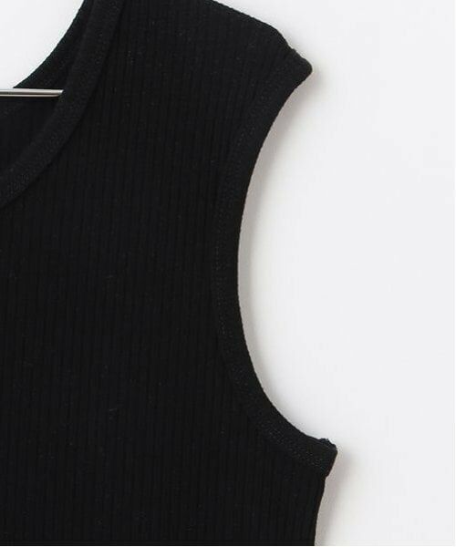 mezzo piano junior / メゾピアノジュニア Tシャツ | サイドライン&リボン長袖Tシャツ　タンクトップセット | 詳細9