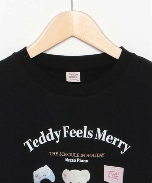 mezzo piano junior / メゾピアノジュニア Tシャツ | 【GOOD PRICE】Teddy Merry長袖Tシャツ | 詳細2