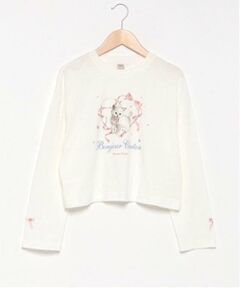 mezzo piano junior / メゾピアノジュニア Tシャツ | Bonjour Chaton長袖Tシャツ