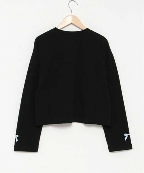 mezzo piano junior / メゾピアノジュニア Tシャツ | Bonjour Chaton長袖Tシャツ | 詳細1