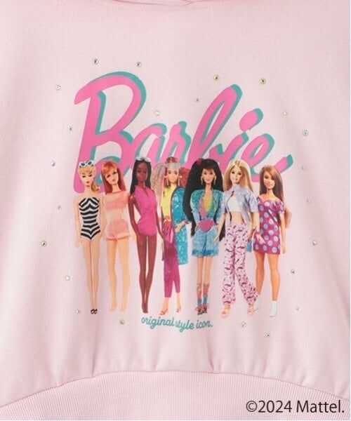 mezzo piano junior / メゾピアノジュニア パーカー | Barbie／クロップドパーカ | 詳細15