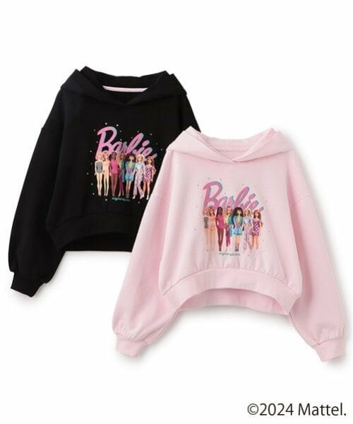 mezzo piano junior / メゾピアノジュニア パーカー | Barbie／クロップドパーカ | 詳細9