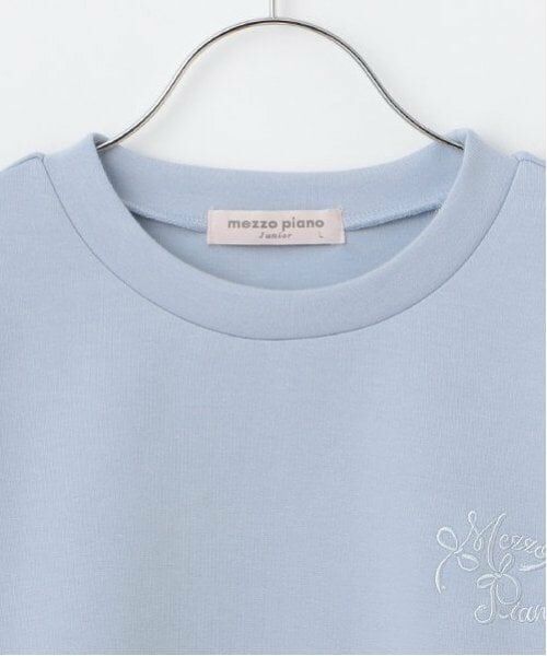 mezzo piano junior / メゾピアノジュニア スウェット | 袖チュール フリルトレーナー | 詳細2