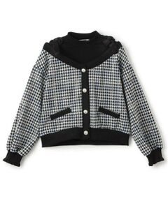 mezzo piano junior / メゾピアノジュニア スウェット | ショルダーリボンレイヤードトレーナー