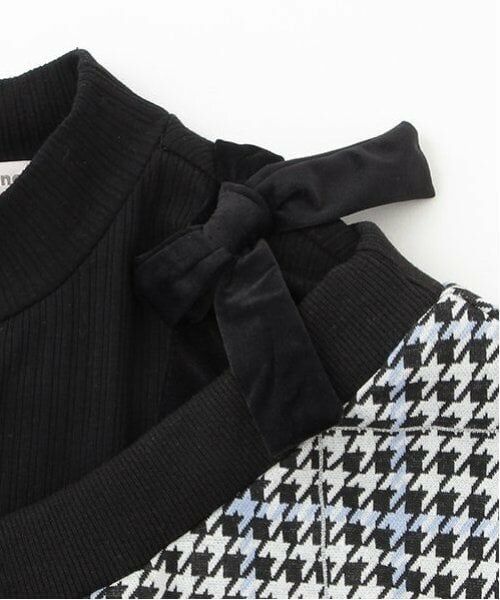 mezzo piano junior / メゾピアノジュニア スウェット | ショルダーリボンレイヤードトレーナー | 詳細3