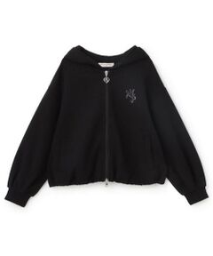 mezzo piano junior / メゾピアノジュニア パーカー | スフレタッチWジップパーカ