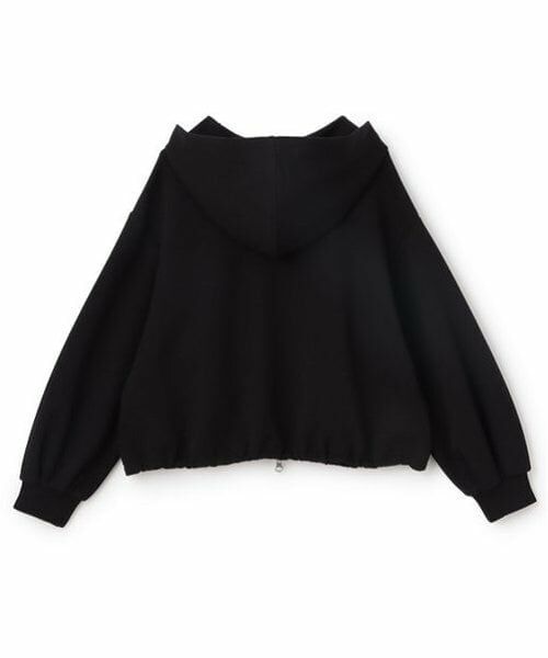 mezzo piano junior / メゾピアノジュニア パーカー | スフレタッチWジップパーカ | 詳細1