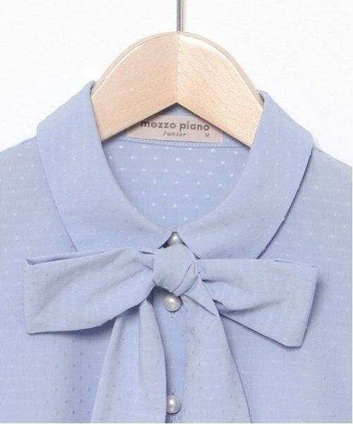 mezzo piano junior / メゾピアノジュニア シャツ・ブラウス | パールボタンボウタイブラウス | 詳細2