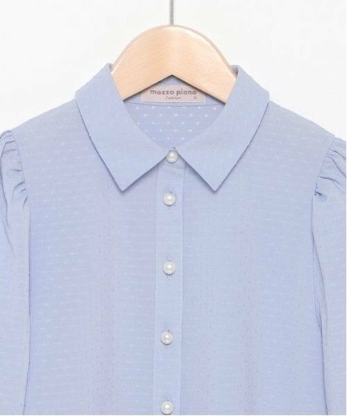 mezzo piano junior / メゾピアノジュニア シャツ・ブラウス | パールボタンボウタイブラウス | 詳細4