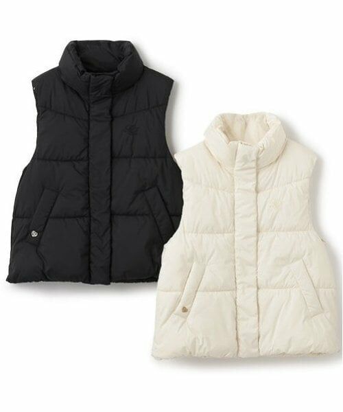 mezzo piano junior / メゾピアノジュニア ダウンジャケット・ベスト | 【撥水】スタンドカラーパフベスト | 詳細11
