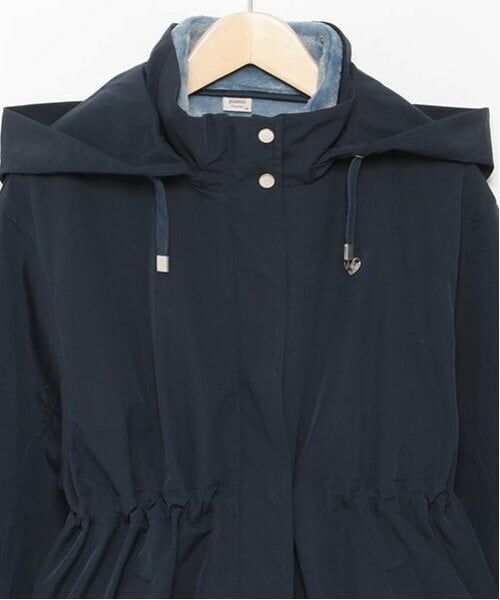 mezzo piano junior / メゾピアノジュニア ブルゾン | 3WAYマウンテンパーカ ふわふわフリースジャケット付き | 詳細5