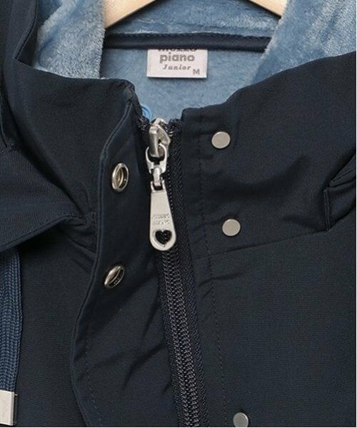 mezzo piano junior / メゾピアノジュニア ブルゾン | 3WAYマウンテンパーカ ふわふわフリースジャケット付き | 詳細8