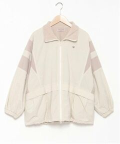 mezzo piano junior / メゾピアノジュニア ブルゾン | 【撥水】裏フリースあったか配色トラックジャケット