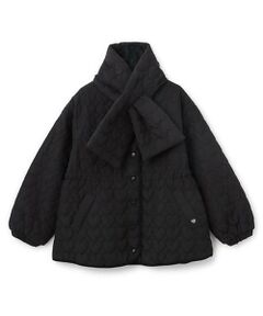 mezzo piano junior / メゾピアノジュニア ブルゾン | マフラーつきキルティングブルゾン