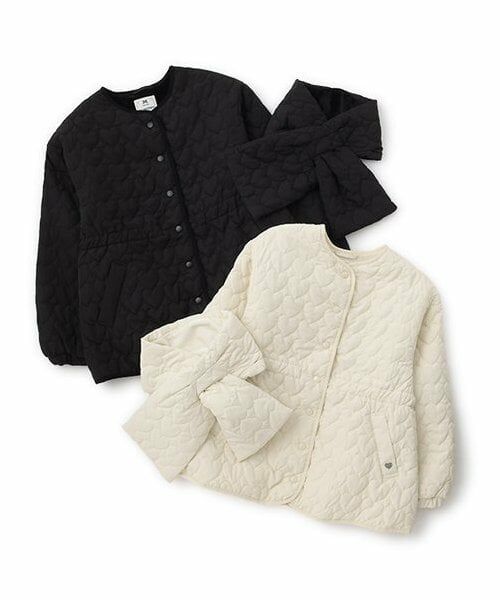 mezzo piano junior / メゾピアノジュニア ブルゾン | マフラーつきキルティングブルゾン | 詳細9