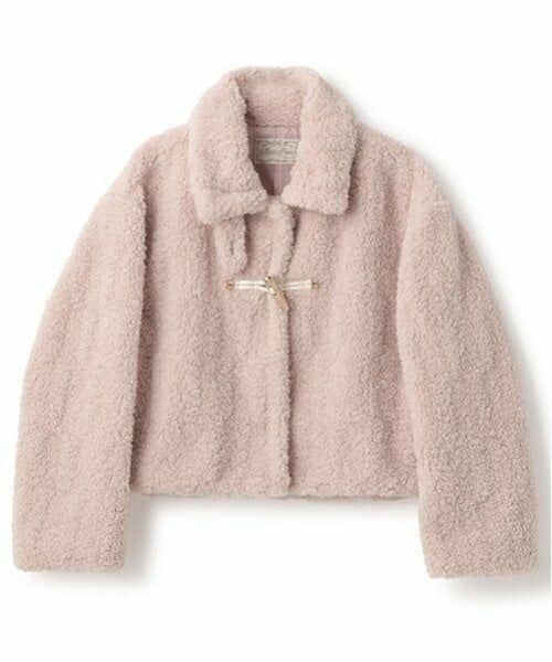 mezzo piano junior / メゾピアノジュニア その他アウター | ふわもこボア　2WAYダッフルコート | 詳細1