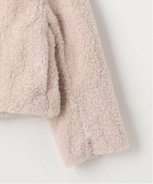 mezzo piano junior / メゾピアノジュニア その他アウター | ふわもこボア　2WAYダッフルコート | 詳細10
