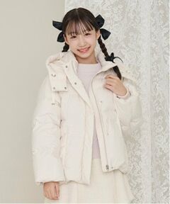 mezzo piano junior / メゾピアノジュニア ブルゾン | 【撥水】暖かポケット リサイクルダウンブルゾン