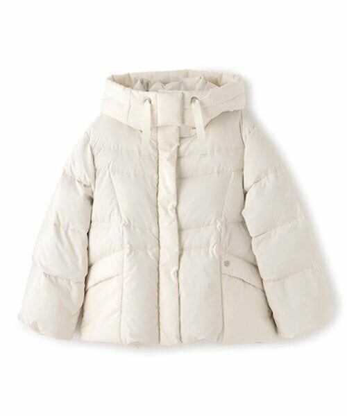 mezzo piano junior / メゾピアノジュニア ブルゾン | 【撥水】暖かポケット リサイクルダウンブルゾン | 詳細1