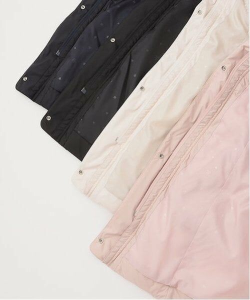 mezzo piano junior / メゾピアノジュニア その他アウター | 【撥水】ベルトつきリボンポケットロングダウン | 詳細10