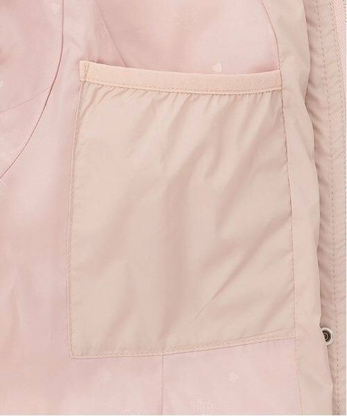 mezzo piano junior / メゾピアノジュニア その他アウター | 【撥水】ベルトつきリボンポケットロングダウン | 詳細11