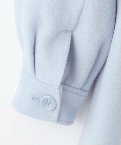 mezzo piano junior / メゾピアノジュニア その他アウター | ケープつきマルチカラーコート | 詳細10