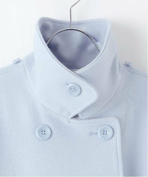 mezzo piano junior / メゾピアノジュニア その他アウター | ケープつきマルチカラーコート | 詳細5