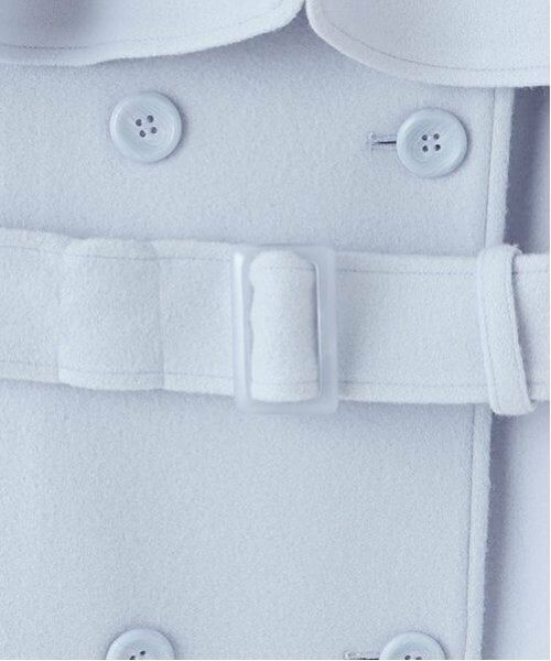 mezzo piano junior / メゾピアノジュニア その他アウター | ケープつきマルチカラーコート | 詳細8