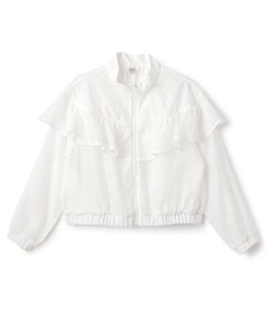 mezzo piano junior / メゾピアノジュニア ブルゾン | シアーフリルブルゾン